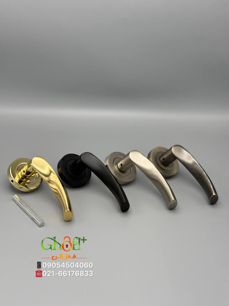 دستگیره براوو درب ضد سرقت آبکاری عالی وزن سنگین رنگ : طلایی / ساتن / مشکی / زیتونی بسیار مناسب آدرس 