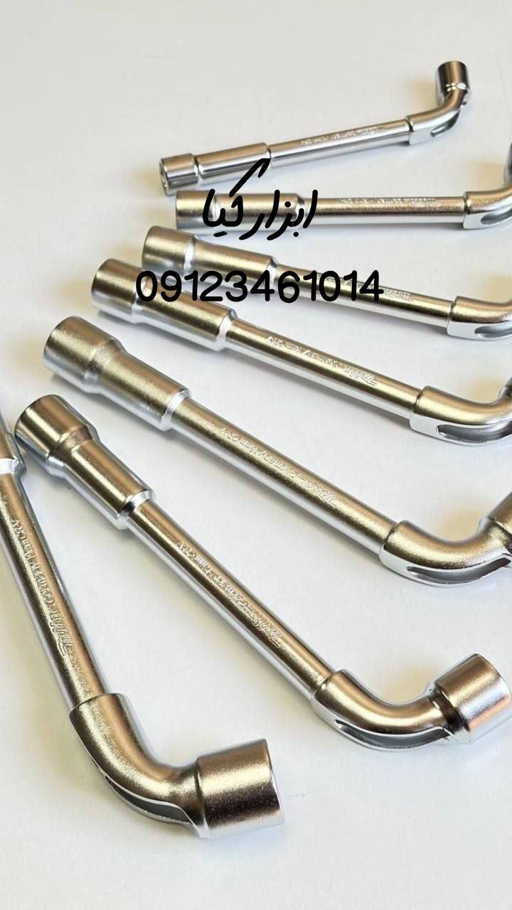 آچار رینگی چپقی تکی میتا سایز ۸ تا ۱۹ 