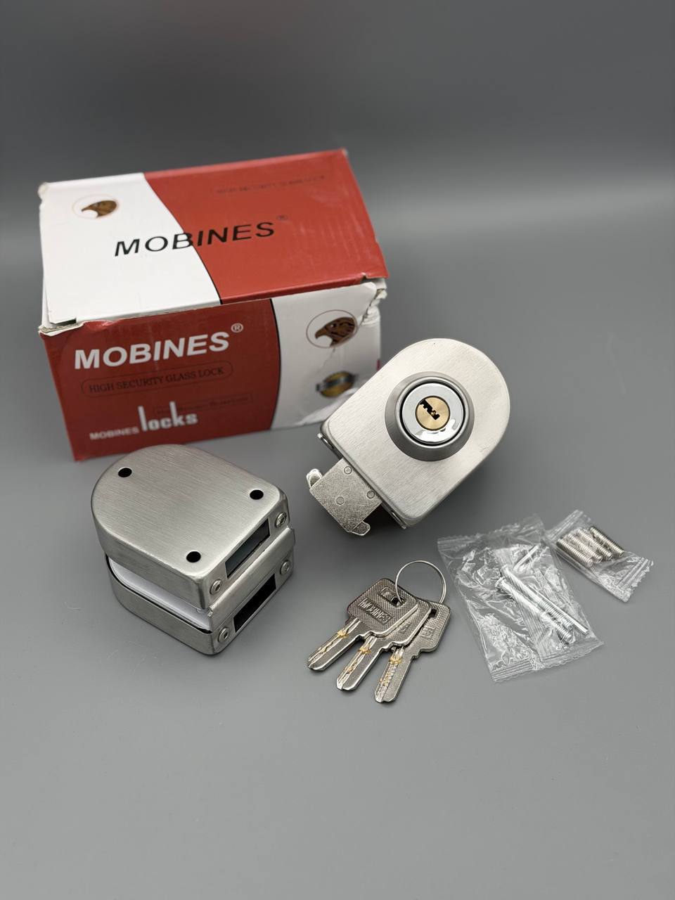 قفل شیشه میرال خرچنگی مبینس MOBINES 