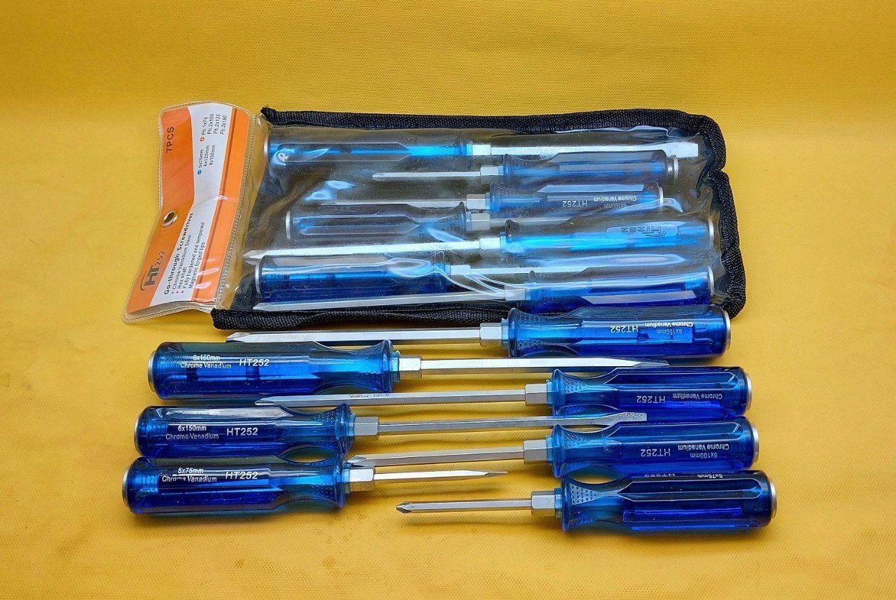  پیچ گوشتی ضربه خور 7 عددی HT252
