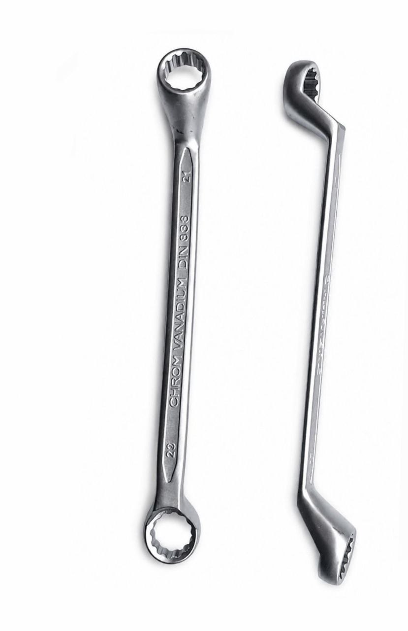 آچار دو سر رینگ داربستی 23*21 مات 
