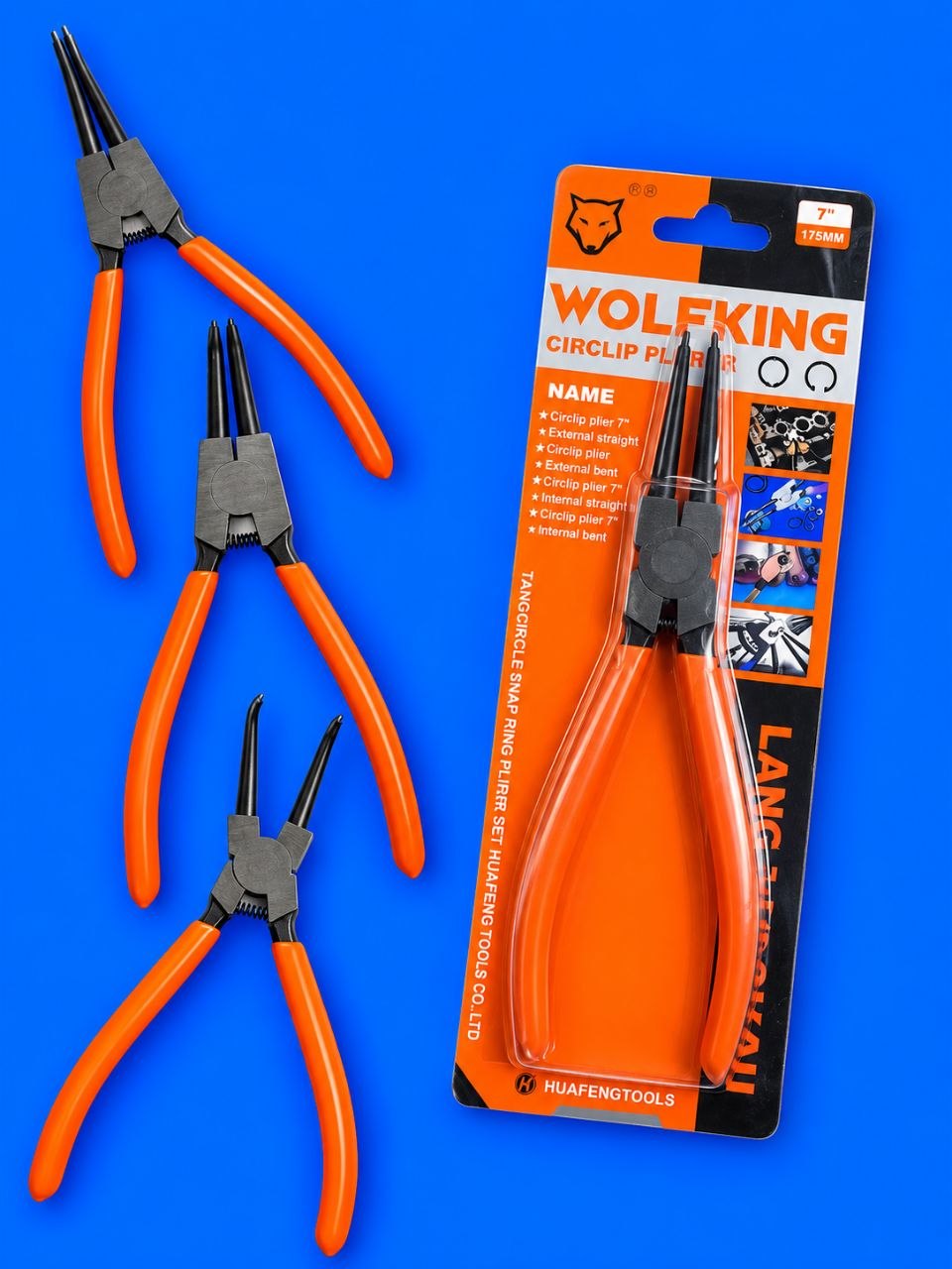  خار بازکن جمع کن 7 WOLFKING 