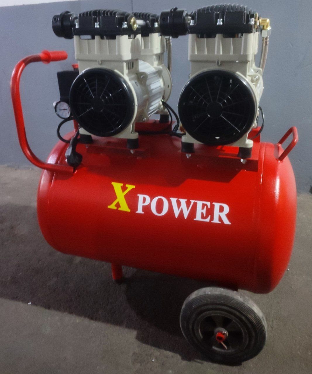 🟡کمپرسور 100لیتری سایلنت مفید و ایکس پاور X paver