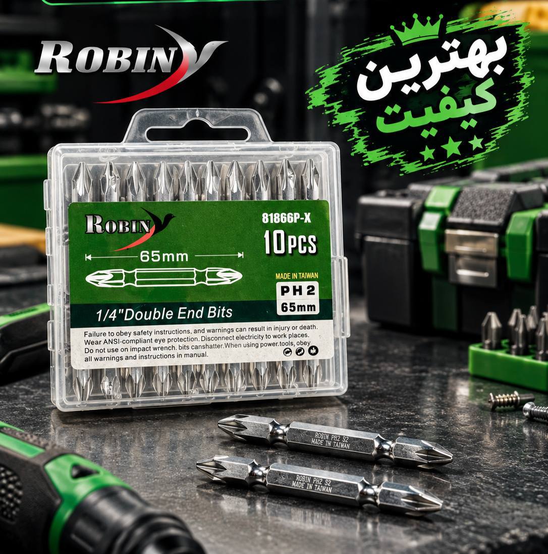 نوک پیچگوشتی دوسر چهارسو تایوانی 