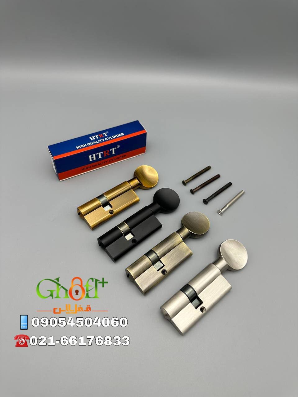  سیلندر ۷سانت سرویس HTRT آبکاری فوق‌العاده عالی سربی رنگ : ساتن / زیتونی/ نسکافه ای/ مشکی دست اول در