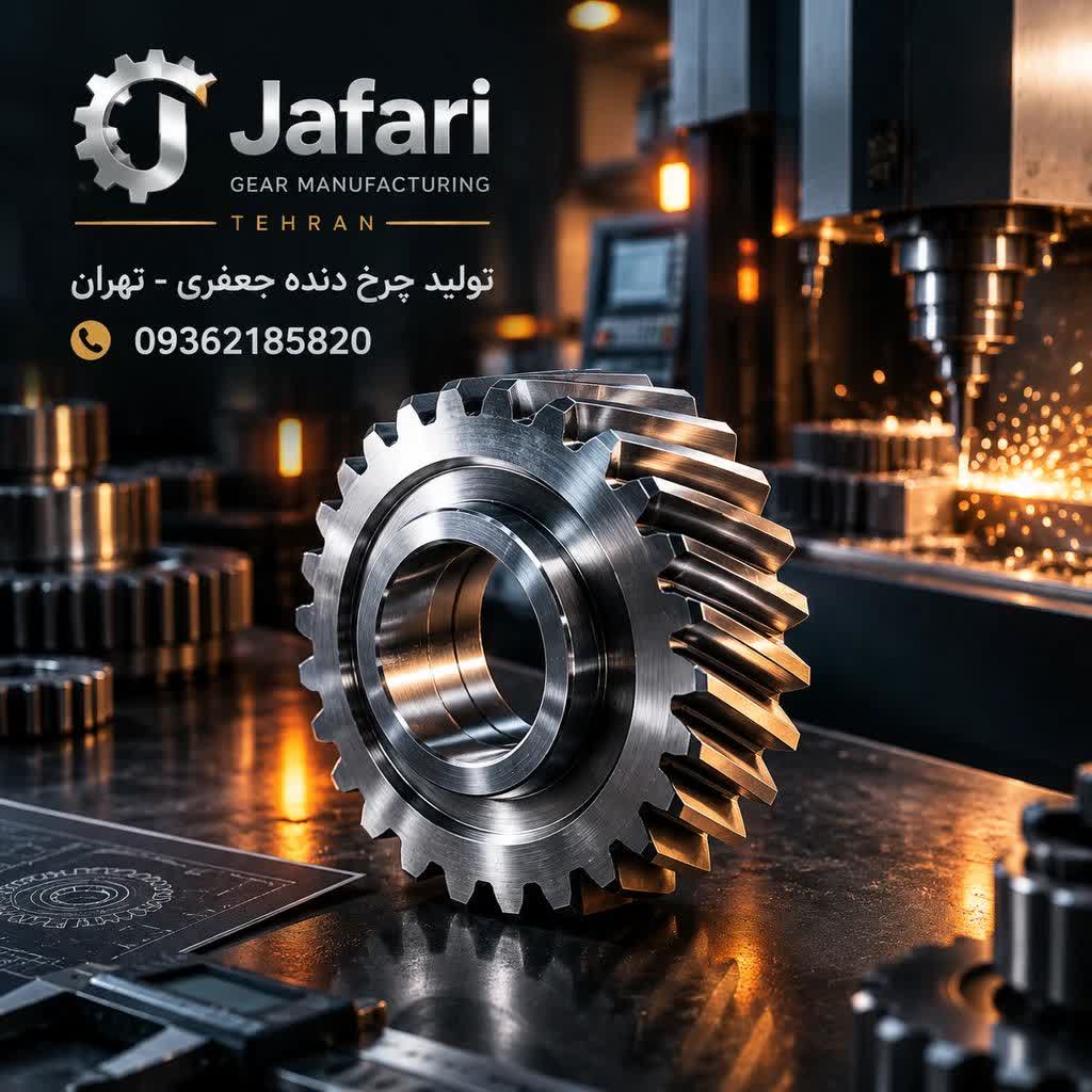 تولیددنده اسپیرال تهران / تولید دنده کج تهران 